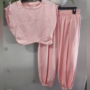 Pink Women's Jumpsuit